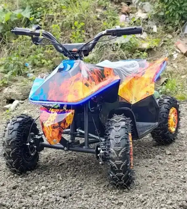 ATV, KXD, Mini Atv M2 E-Starter 49cc Pornire La Buton, [2]