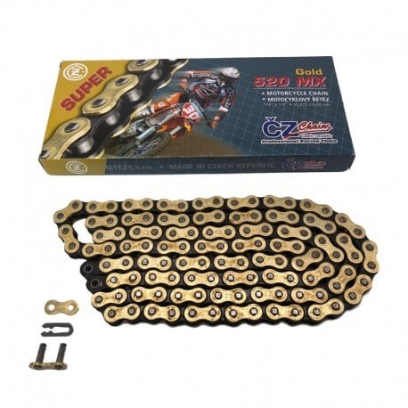 Lant Transmisie Cz 520 Mx Gold Super 118 Zale [1]