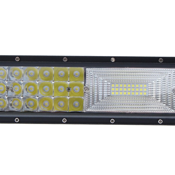 Led Bar T3 729w Leduri Pe 3 Randuri Combo 12v 132 Cm [6]