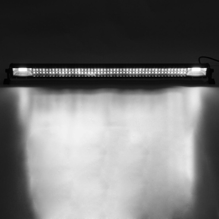 Led Bar T3 729w Leduri Pe 3 Randuri Combo 12v 132 Cm [8]