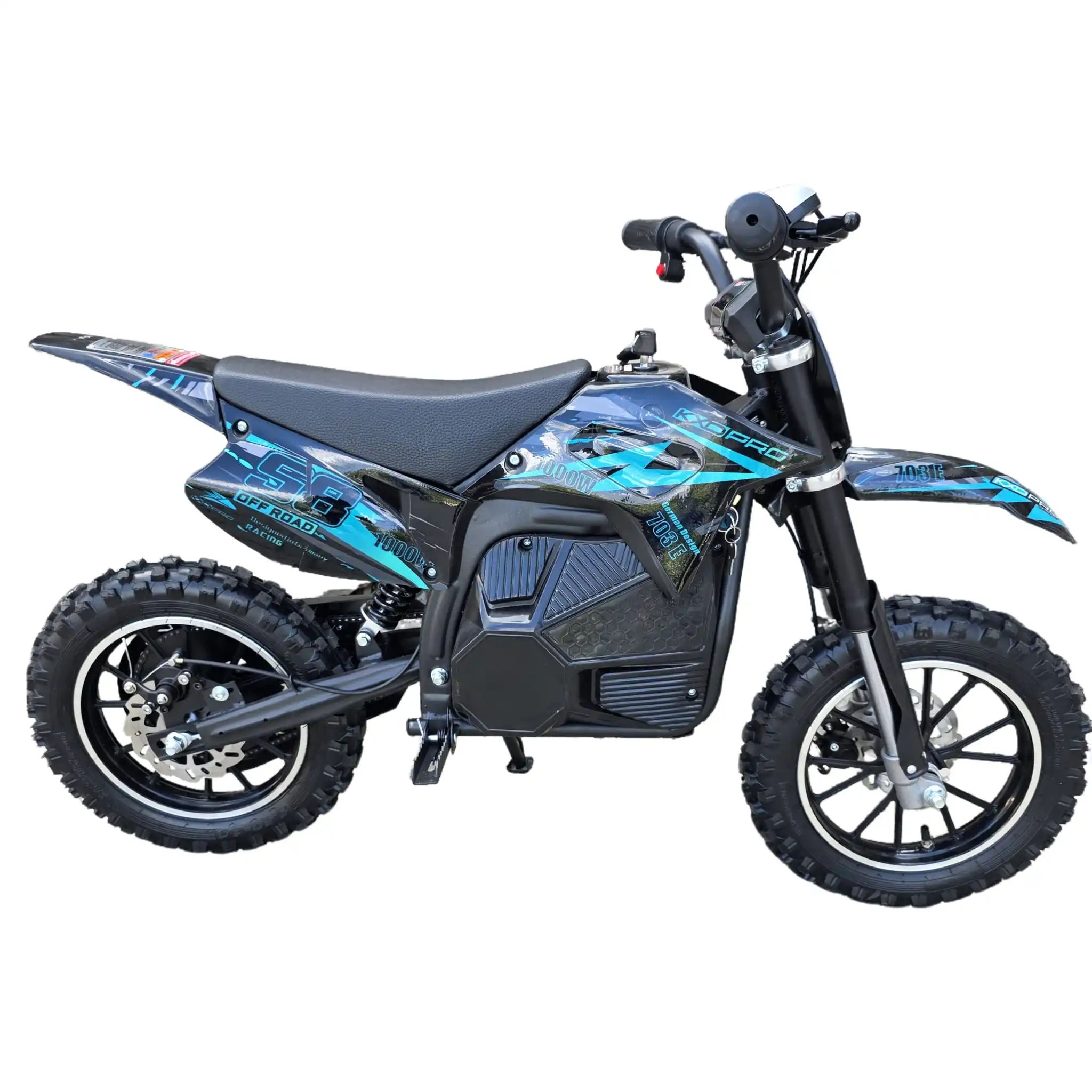 Mini-Cross DirtBike PitBike Enduro 1000W 36V Electric Roti 10 inch KXD Alfarad  703E [4]