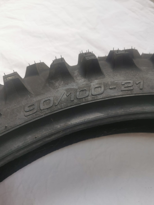 Mitas  enduro Medium 1 dunga galbena Fata 90/100-21 [2]