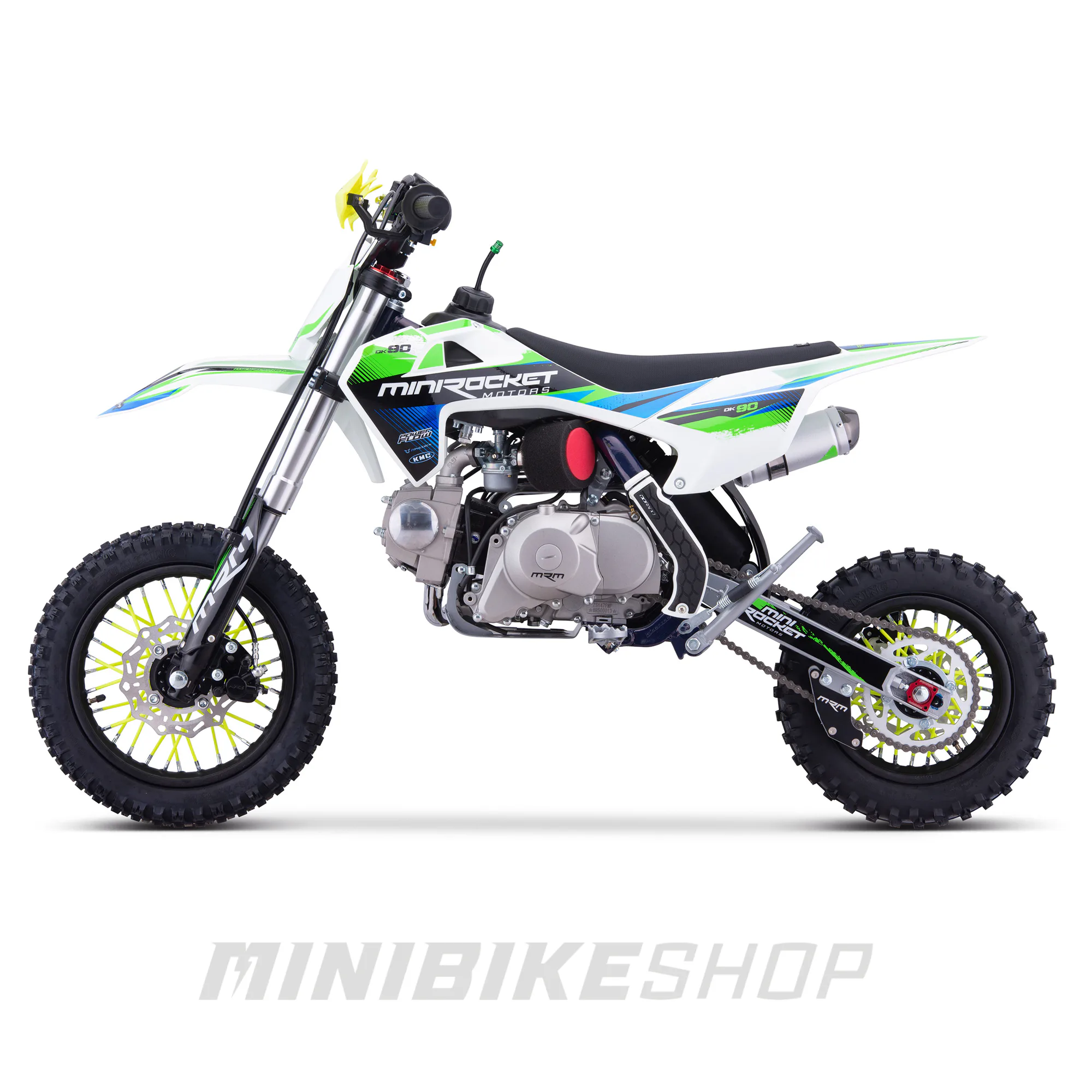 Motocicleta cross 125cc MiniRocket Dorado DK90 roti 12/10 Automata pornire la Buton. [8]