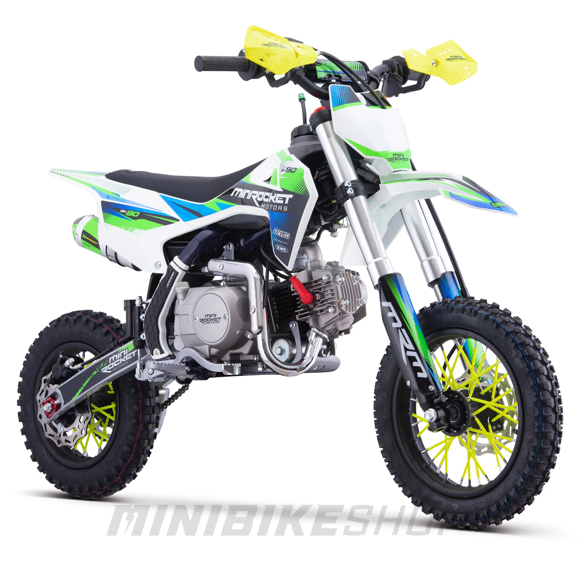 Motocicleta cross 125cc MiniRocket Dorado DK90 roti 12/10 Automata pornire la Buton. [4]