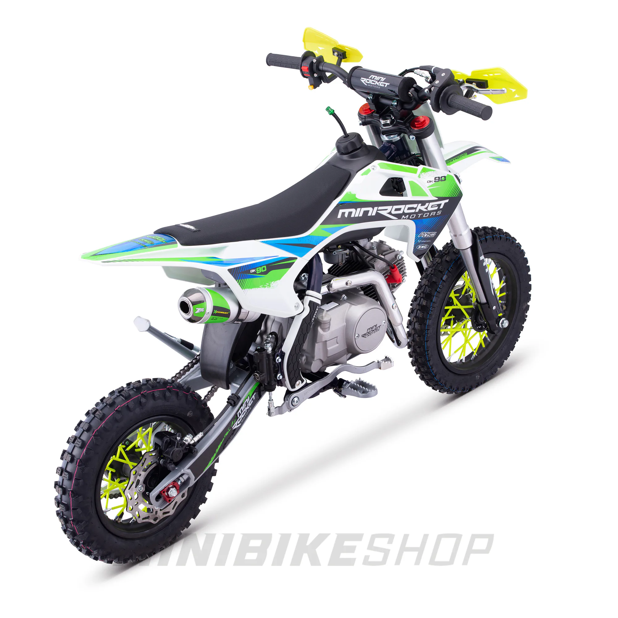 Motocicleta cross 125cc MiniRocket Dorado DK90 roti 12/10 Automata pornire la Buton. [6]
