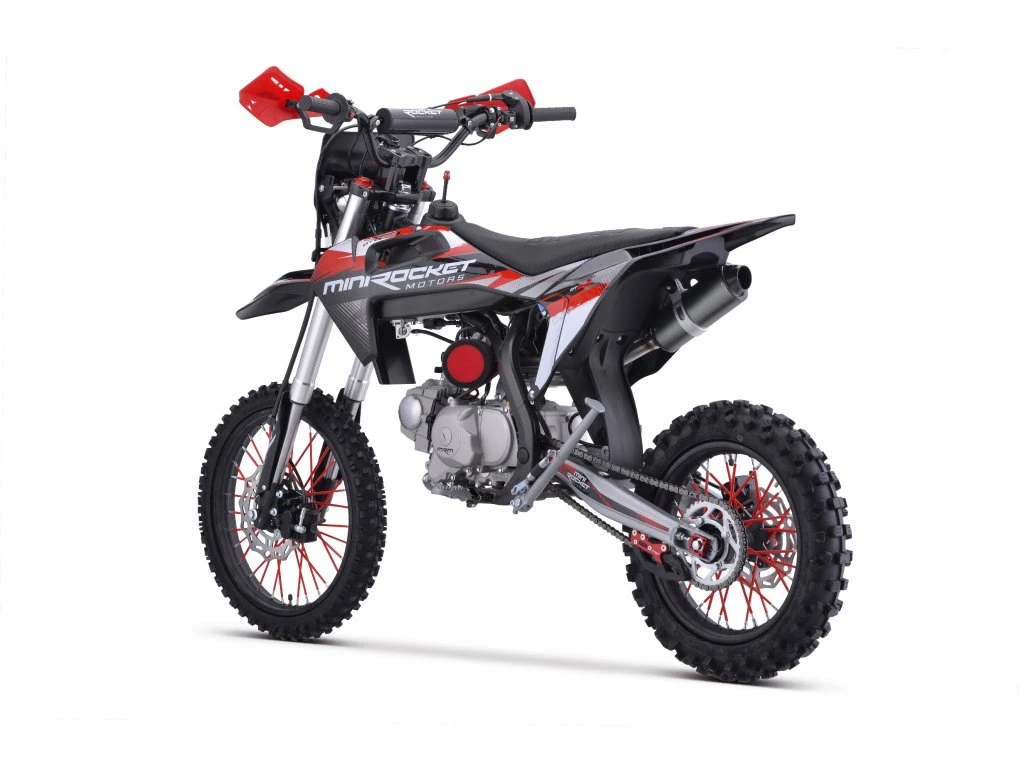 Motocicleta cross 125cc MiniRocket DT125 roti17"/14" Manuala pornire la Buton [2]