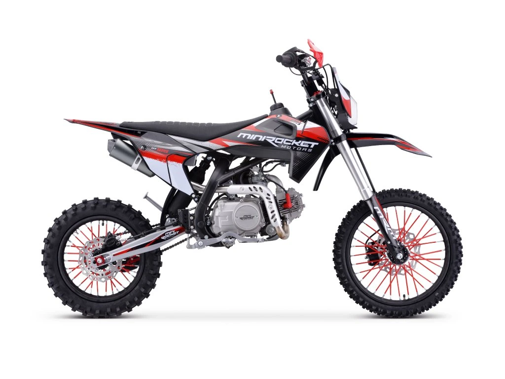 Motocicleta cross 125cc MiniRocket DT125 roti17"/14" AUTOMATA pornire la Buton - Copie [6]