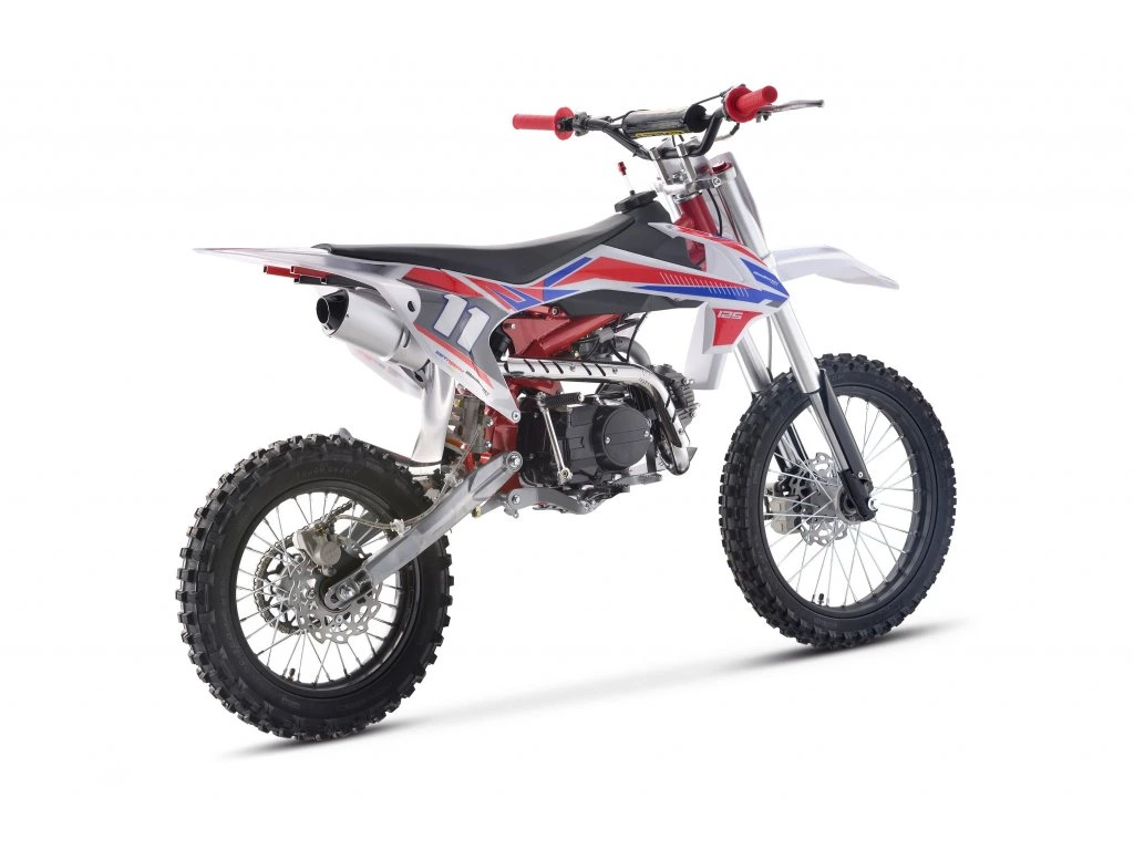 Motocicleta cross MiniRocket SuperPit 125cc 4T Benzina pornire la buton roti 17/14 [3]