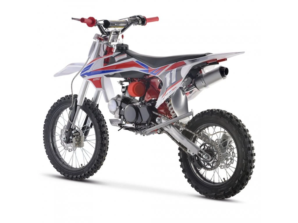 Motocicleta cross MiniRocket SuperPit 125cc 4T Benzina pornire la buton roti 17/14 [4]