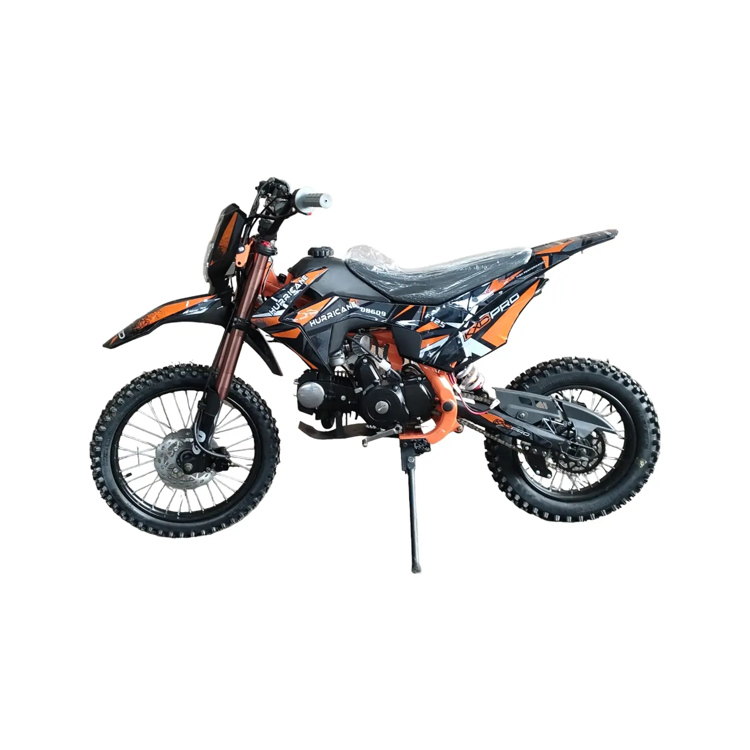 Motocicleta, KXD, 609 125cc E+K Roti 17" 14" 4T Pornire La Buton, [4]