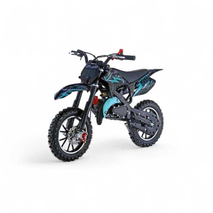 Motocicleta, KXD, 703A Roti 10 | 10" 49cc 2Timp Pornire La Buton+sfoara [4]