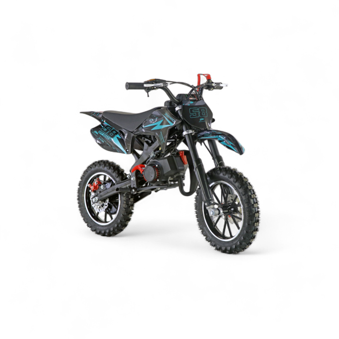 Motocicleta, KXD, 703A Roti 10 | 10" 49cc 2Timp Pornire La Buton+sfoara [2]