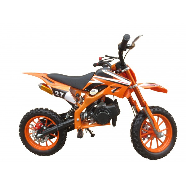 Motocicleta, Minicross Apollo portocaliu 10 | 10" 49cc 2Timp Pornire La Sfoara [1]