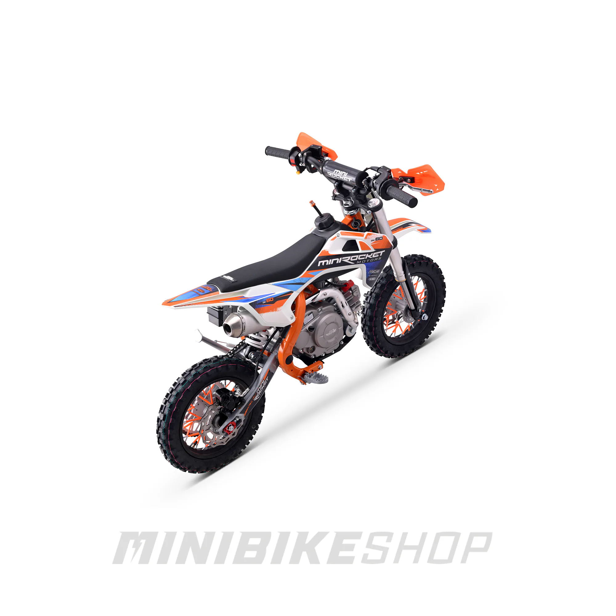 Motocicleta MiniRocket MiniPit DK60 110cm3  roti 10"/10" pornire Buton Portocaliu [8]