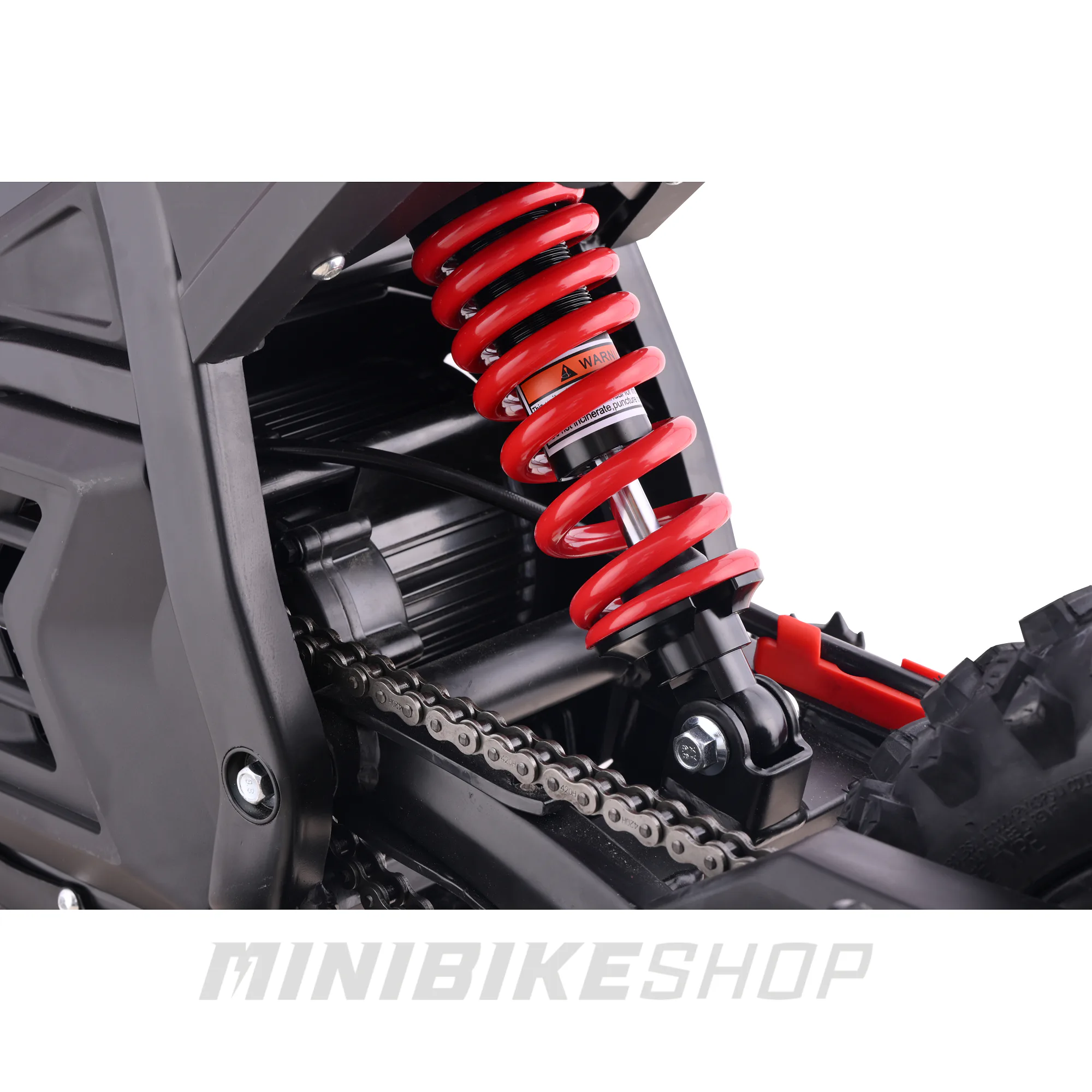 Motocicleta Surron DirtBike PitVolt 6000W 17"/14" 25 Ah Li-Ion,  Portocaliu [17]