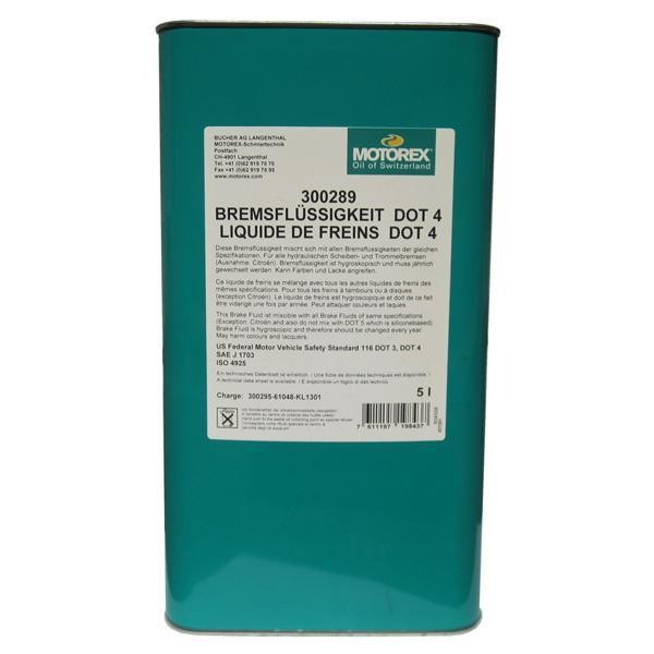 Ulei Motorex, Lichid Frana Dot4 - 5l [1]