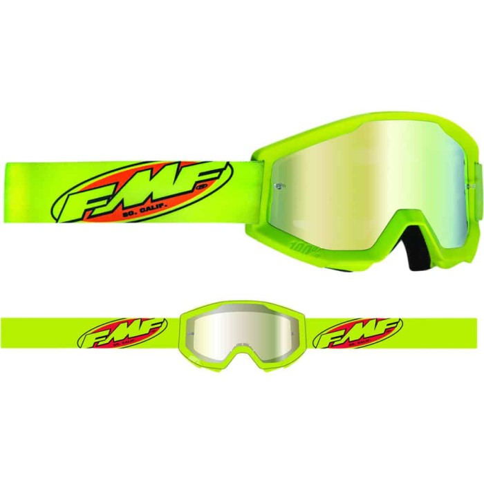 Ochelari, FMF, Powercore Core, Galben Gold Mirror, [2]