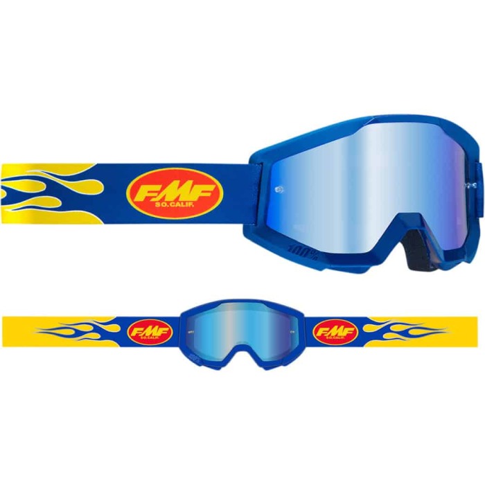 Ochelari, FMF, Powercore Flame Navy, Mirror [2]