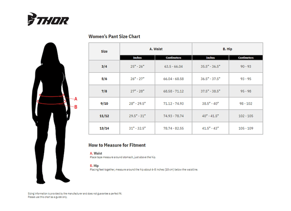 Pantaloni Enduro Dama, Thor, Sector, Minimal, [3]
