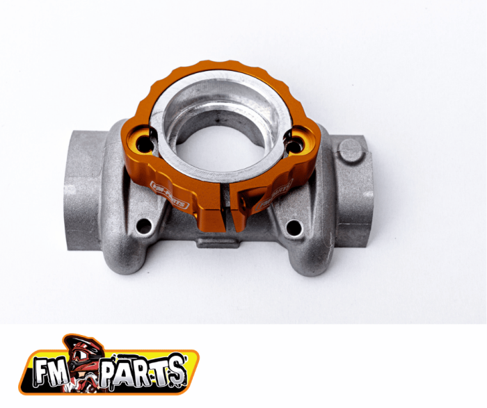 Protectie Flansa Evaucuare Ktm | Husqvarna 250 | 300 2017-2021 Portocalie, Fm-Parts, [3]