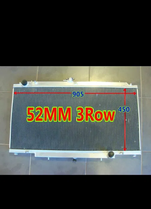 Radiator Aluminiu Marit Nissan Patrol Y61 pentru motor SWAP BMW [2]