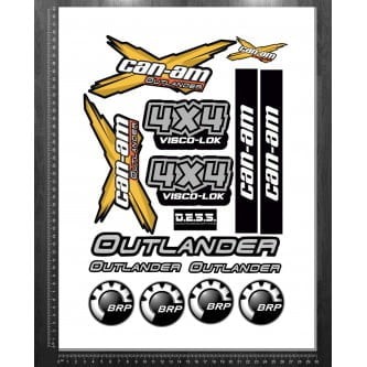 Sticker Format A3 Can Am Outlander [1]