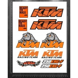 Sticker Format A3 Ktm 250exc [1]