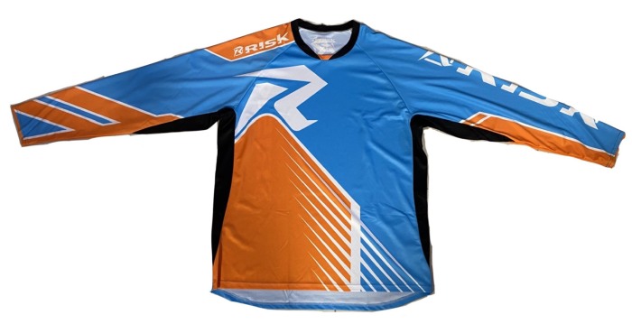 Tricou Cu Maneca Lunga Motocross Brisk, [2]