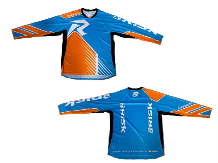 Tricou Cu Maneca Lunga Motocross Brisk, [1]
