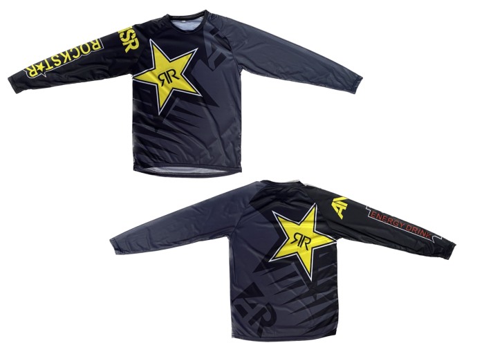 Tricou Cu Maneca Lunga Motocross Rockstar, [1]