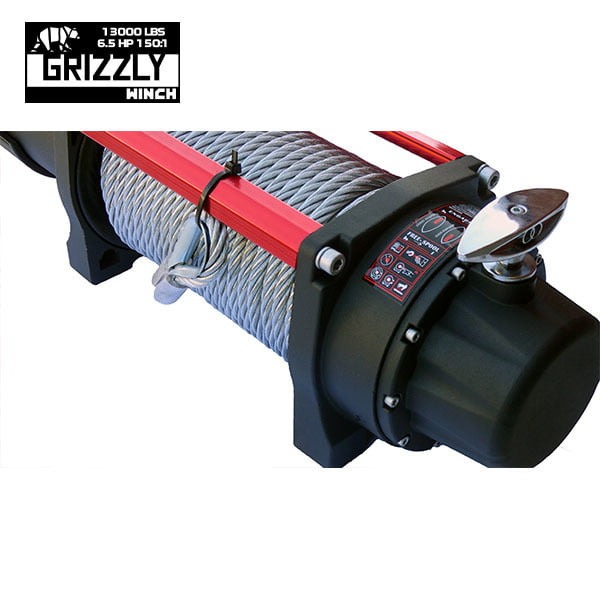 Troliu Electric, Grizzly Winch 13000lbs (5897kg) Cablu De Otel [6]