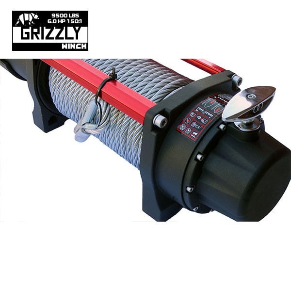 Troliu Electric, Grizzly Winch 9500lbs (4310kg) Cablu De Otel [3]