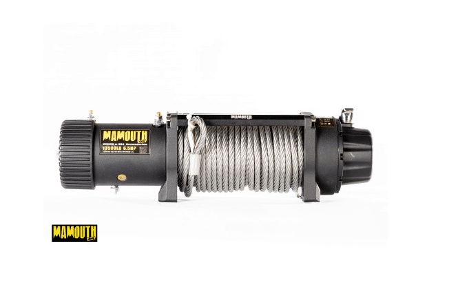 Troliu Auto, Mamouth, 13500 Lbs (6,124 Kg) - Cablu De Otel - Raport 150 :1 Mamouth, [2]