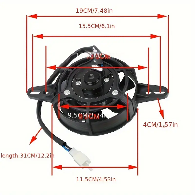 Ventilator Ktm 2T | 4T '08-'25 Husqvarna -Stanga sau Dreapta [3]
