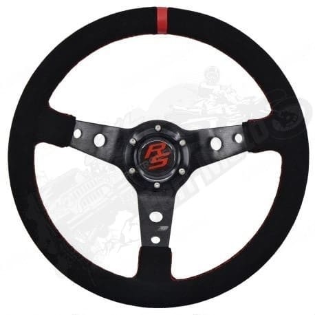 Volan Universal 350x65 Mm Piele Intoarsa Races [1]