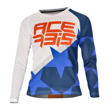 Tricou Bluza Acerbis Offroad, XXL, Albastru [1]