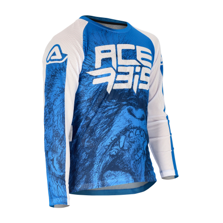 Tricouri - Acerbis JERSEY MX J-WINDY TWO KID VENT BLUE/WHITE XL