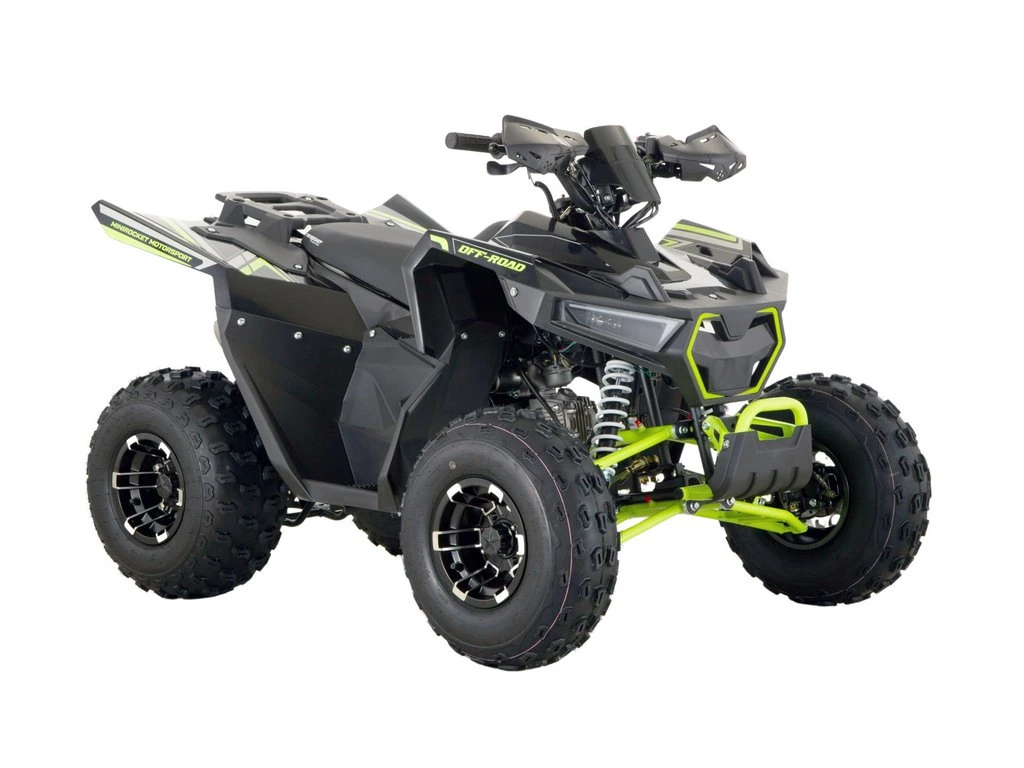 Atv - Atv 140cc Mini Rocket Panther 8" semi-automat 4T benzina viteze 3+1 verde