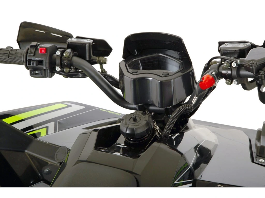 Atv 140cc Mini Rocket Panther 8" semi-automat 4T benzina viteze 3+1 verde [1]