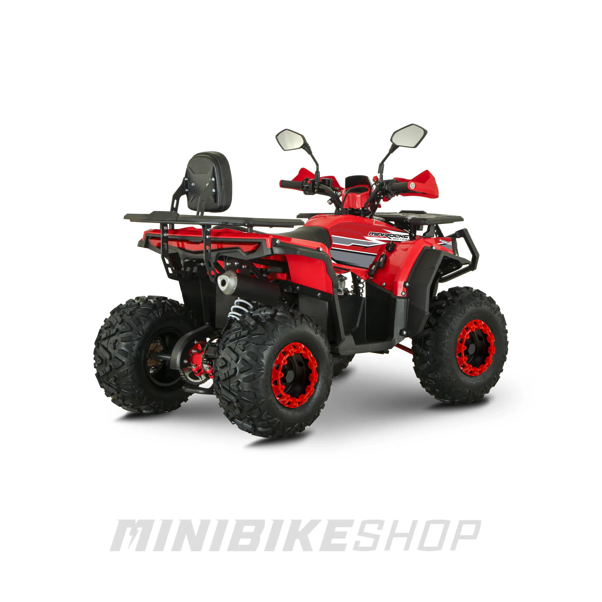 Atv 140cc Mini Rocket RockRider 8" semi-automat 4T benzina viteze 3+1 [5]