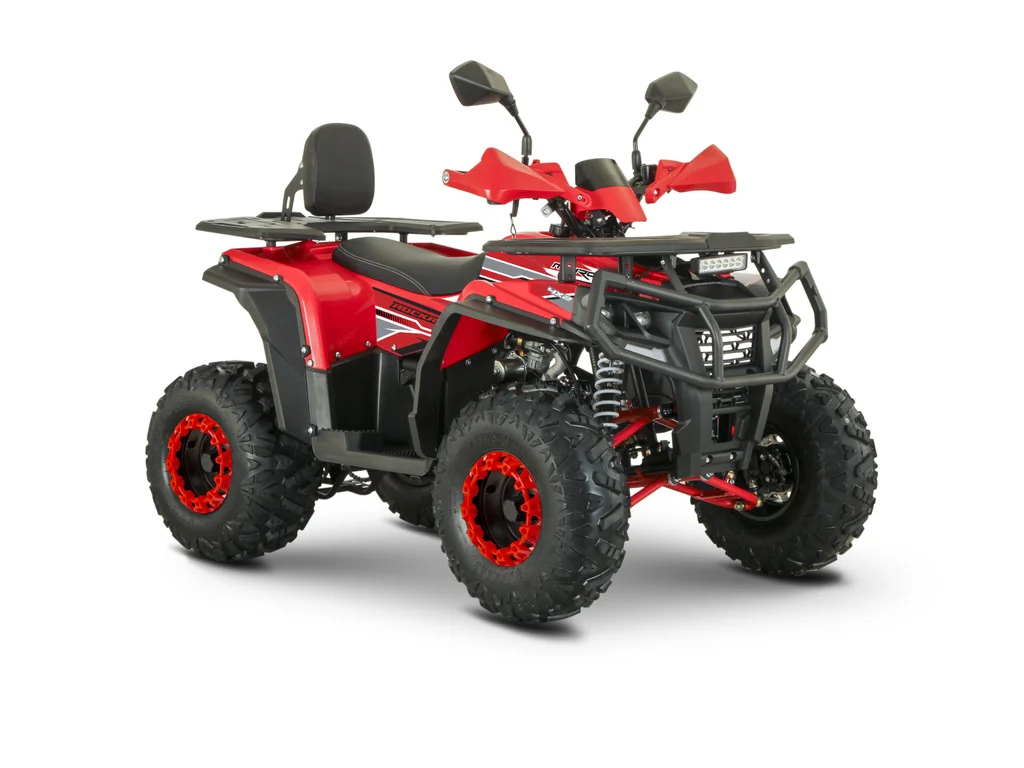 Atv - Atv 140cc Mini Rocket RockRider 8" semi-automat 4T benzina viteze 3+1Rosu
