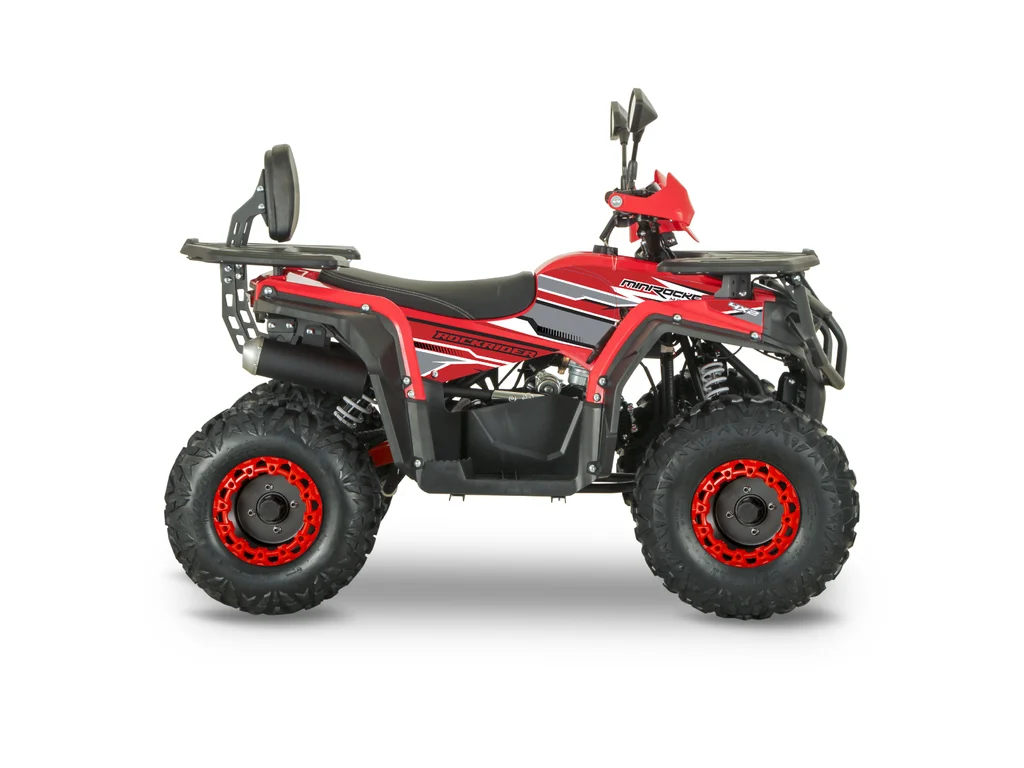 Atv 140cc Mini Rocket RockRider 8" semi-automat 4T benzina viteze 3+1Rosu [6]