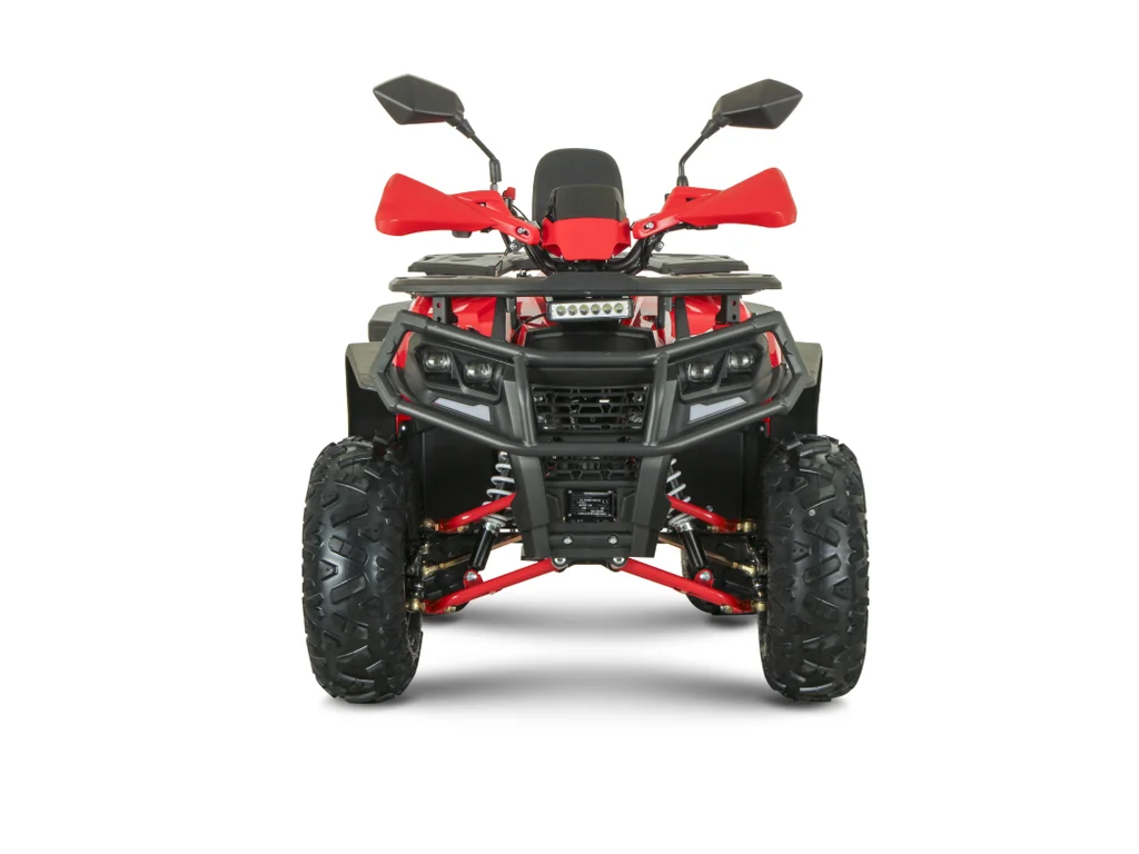 Atv 140cc Mini Rocket RockRider 8" semi-automat 4T benzina viteze 3+1Rosu [2]