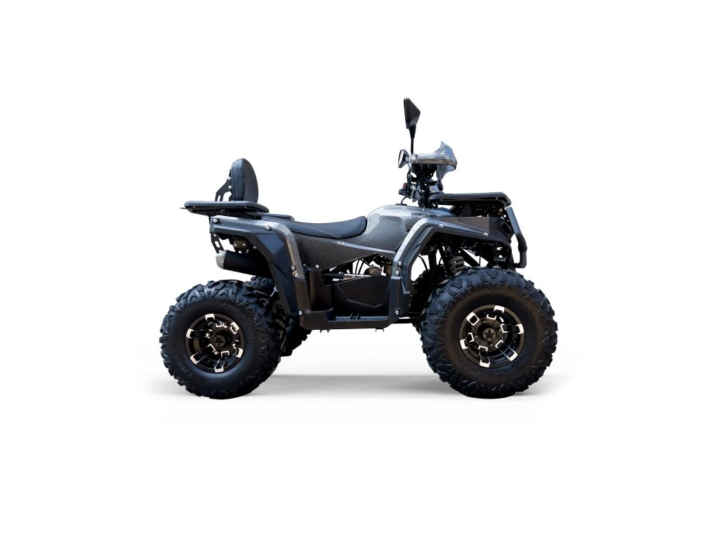 Atv 140cc Mini Rocket RockRider 8" semi-automat 4T benzina viteze 3+1 delux Carbon [14]