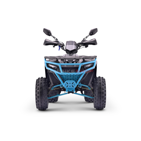 Atv 140cc Mini Rocket Troodon Deluxe 8" semi-automat 4T benzina viteze 3+1albastru [1]