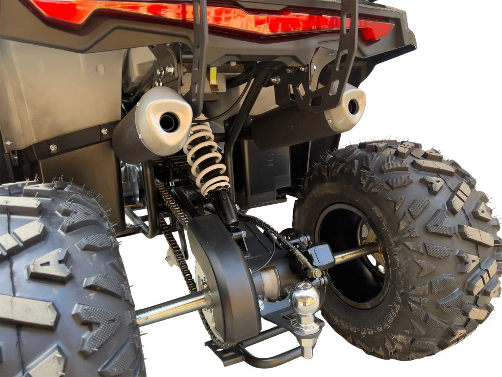 Atv 140cc Mini Rocket RockRider 8" semi-automat 4T benzina viteze 3+1 delux Carbon [6]