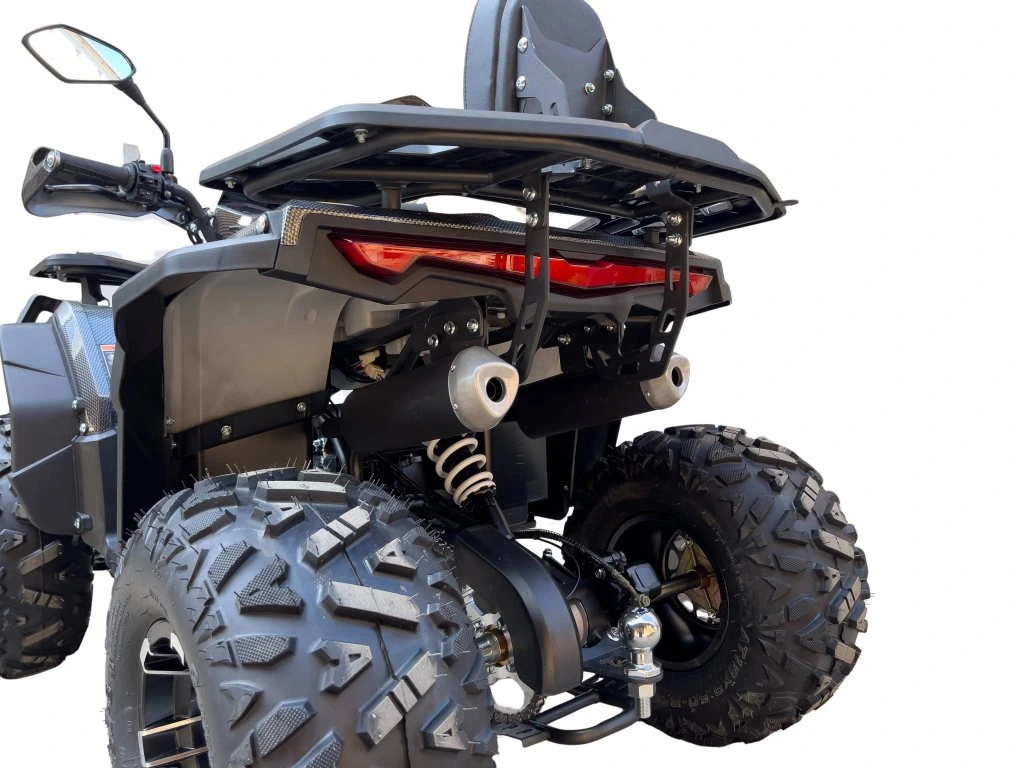 Atv 140cc Mini Rocket RockRider 8" semi-automat 4T benzina viteze 3+1 delux Carbon [7]