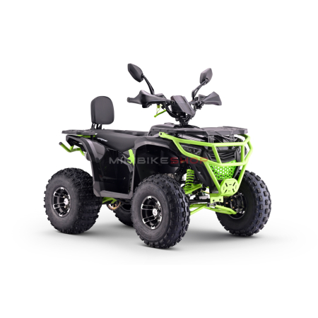 Atv 140cc Mini Rocket Troodon Deluxe 8" semi-automat 4T benzina viteze 3+1 verde [9]