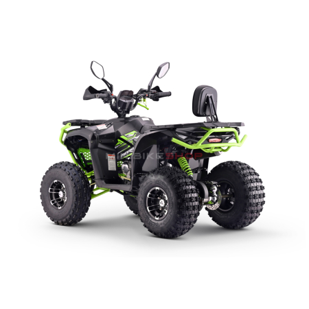 Atv 140cc Mini Rocket Troodon Deluxe 8" semi-automat 4T benzina viteze 3+1 verde [8]