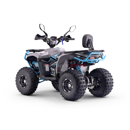 Atv 140cc Mini Rocket Troodon Deluxe 8" semi-automat 4T benzina viteze 3+1Negru [5]